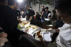 شب سوم شهادت امام حسین(ع) در بیت استاد موسوی‌بلده