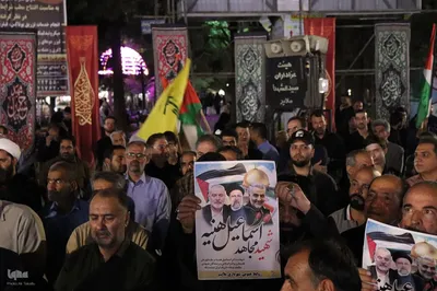 تجمع مردم انقلابی ملایر در محکومیت جنایت رژیم خبیث صهیونیستی‎