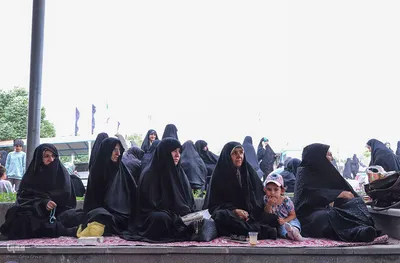 مراسم دعای عرفه در گلزارشهدای وادی رحمت تبریز‎