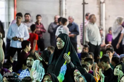 جشن خیابانی نیمه شعبان در اهواز 