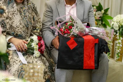 مراسم ازدواج چندی از جوانان در حرم مطهر شاهچراغ