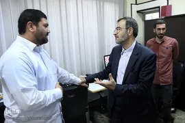 بازدید دکتر علی منتظری، ريیس اسبق جهاد دانشگاهی از ایکنا
