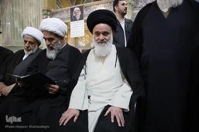 مراسم یادبود آیت‌الله سید محمد شاهچراغی در قم