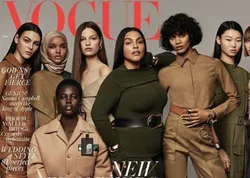 Premier mannequin en hijab en une du Vogue britannique