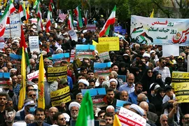 راهپیمایی روز جهانی قدس در قم