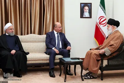 دیدار رئیس جمهوری عراق با رهبر انقلاب