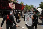 شبیه‌خوانی روز عاشورا در اهر