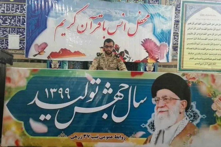 نوای قرآن در تیپ 37 زرهی طنین‌انداز شد