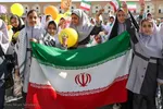 تجمع کودکان اصفهانی در حمایت از کودکان غزه