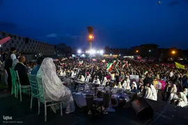 جشن زوج‌های جان‌فدا در تهران