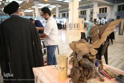 بخش آثار فرهنگی و صنایع دستی قرآنی نمایشگاه بین المللی قرآن کریم