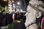 شب‌های وفاداری در بابلسر؛ شکوه اجتماع مردمی در میدان شهدا و بیعت با رهبری