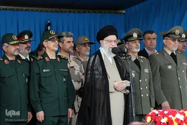 مراسم دانش‌آموختگی و تحلیف دانشجویان دانشگاههای ارتش با حضور رهبر معظم انقلاب