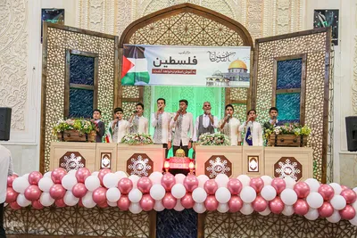 جشن دختران روزه‌ اولی در حرم مطهر حضرت شاهچراغ(ع)