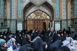 مراسم تاسوعای حسینی در امام زاده صالح(ع) تجریش