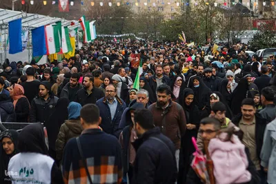 جشن بزرگ نیمه شعبان از میدان هفتم تیر تا ولیعصر (عج)