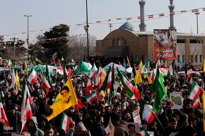 راهپیمایی ۲۲ بهمن درتهران