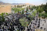اجتماع مردم شیراز در حمایت از عملیات سپاه علیه رژیم صهیونیستی