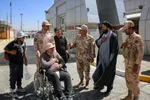 خادمی مرزبانان برای زائران حسینی در مرز تمرچین‎‎