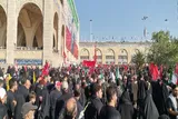 فیلم | موکب هیئت خادمین اهل‌ بیت(ع) سلماس در مصلای امام خمینی(ره) تهران