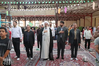 جشن بزرگ غدیر به میزبانی سادات در مصلی بزرگ حضرت ابوالفضل ملایر