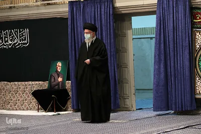 اولین شب مراسم عزاداری شهادت حضرت فاطمه زهرا(س) در حسینیه امام خمینی(ره)