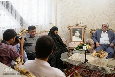 دیدار با خانواده شهید هاشم لطفی
