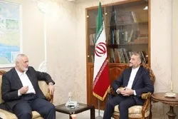 Kiongozi wa Hamas, Waziri wa Mambo ya Nje wa Iran wakutana Qatar