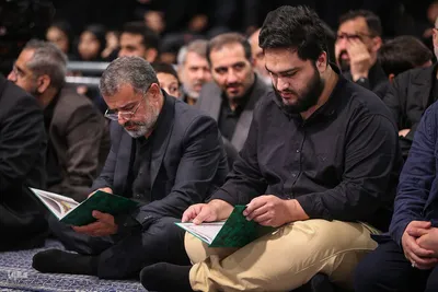 مراسم بزرگداشت شهدای جنگ تحمیلی اخیر با حضور رهبر انقلاب