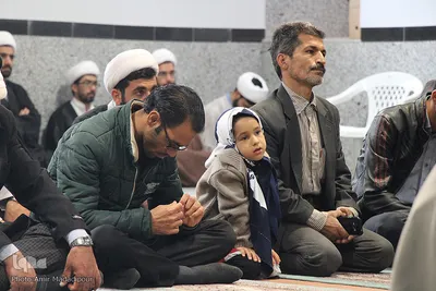 مراسم عمامه گذاری طلاب حوزه علمیه سفیران هدایت بیرجند