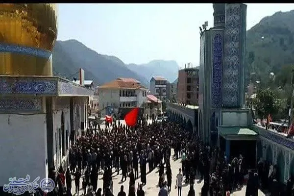 پیاده‌روی «حرم تا حرم» اربعین حسینی در زیراب سوادکوه