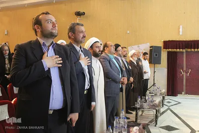 آیین اختتامیه همایش آرمان‌شهر رضوی(ع) - دلیجان/عکاس:زهرا بهرامی