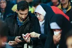 ویژه‌برنامه تحویل سال نو در گلستان شهدای اصفهان