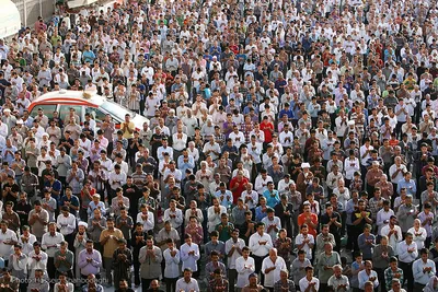 نماز عید سعید فطر در حرم حضرت معصومه(س)