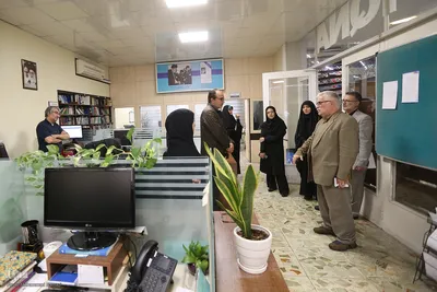بازدید علیرضا یونچی کارآفرین و فعال اقتصادی از خبرگزاری ایکنا