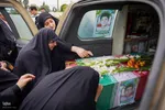 استقبال از پیکر شهید سیدعلاءالدین اسدپور‎