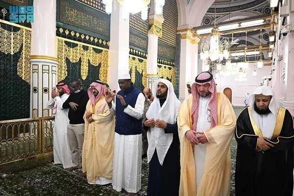 Firayim Ministan Mali Ya Ziyarci Masallacin Annabi (SAW)