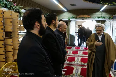 مراسم ترحیم والده مکرم رئیس شبکه قرآن سیما