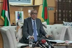 সরকারি ব্যাখ্যার পরও ফিলিস্তিনি রাষ্ট্রদূতের বক্তব্যে বিস্ময়