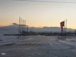 وضعیت راه های روستایی شهرستان اهر در روزهای سرد سال