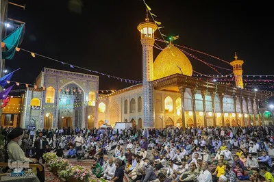 مراسم شام بزرگداشت حضرت احمدبن موسی (ع)