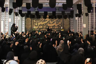 مجلس روضه حضرت اباعبدالله الحسین علیه‌السلام در فرهنگسرای بزرگ الغدیر تبریز