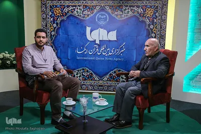 غلامرضا ذکیانی، رئیس موسسه پژوهشی حکمت و فلسفه ایران در مصاحبه با خبرنگار ایکنا در استودیو مبین