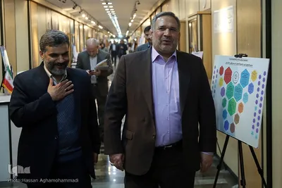 سومین روز نمایشگاه دستاوردهای جهاددانشگاهی در محل نمایشگاه دائمی خانه ملت در مجلس شورای اسلامی