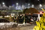 نورافشانی آسمان اصفهان در شب ۲۲ بهمن