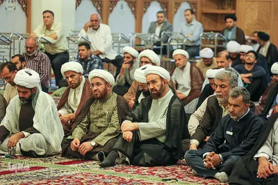 مراسم جشن ولادت امام هادی(ع) در حرم حضرت احمدبن موسی(ع)