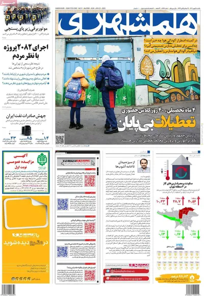 روزنامه همشهری