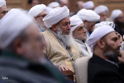 دیدار جمعی از علمای اهل سنت با رئیس مجلس