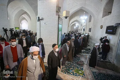 اقامه نماز جمعه پس از چند ماه تعطیلی - قزوین‎