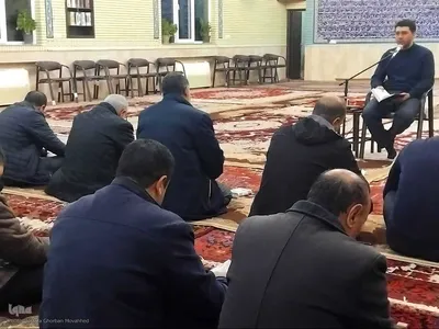مراسم احیای شب‌های قدر در مساجد اهر